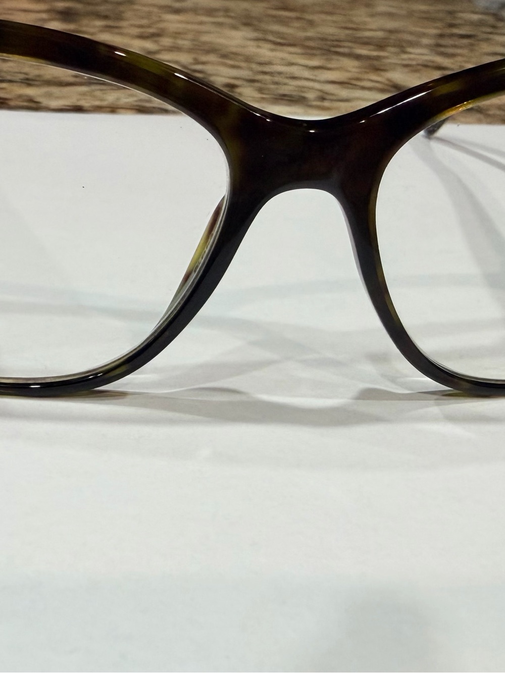 CHANEL Tortoiseshell Brown Eyeglass Frames